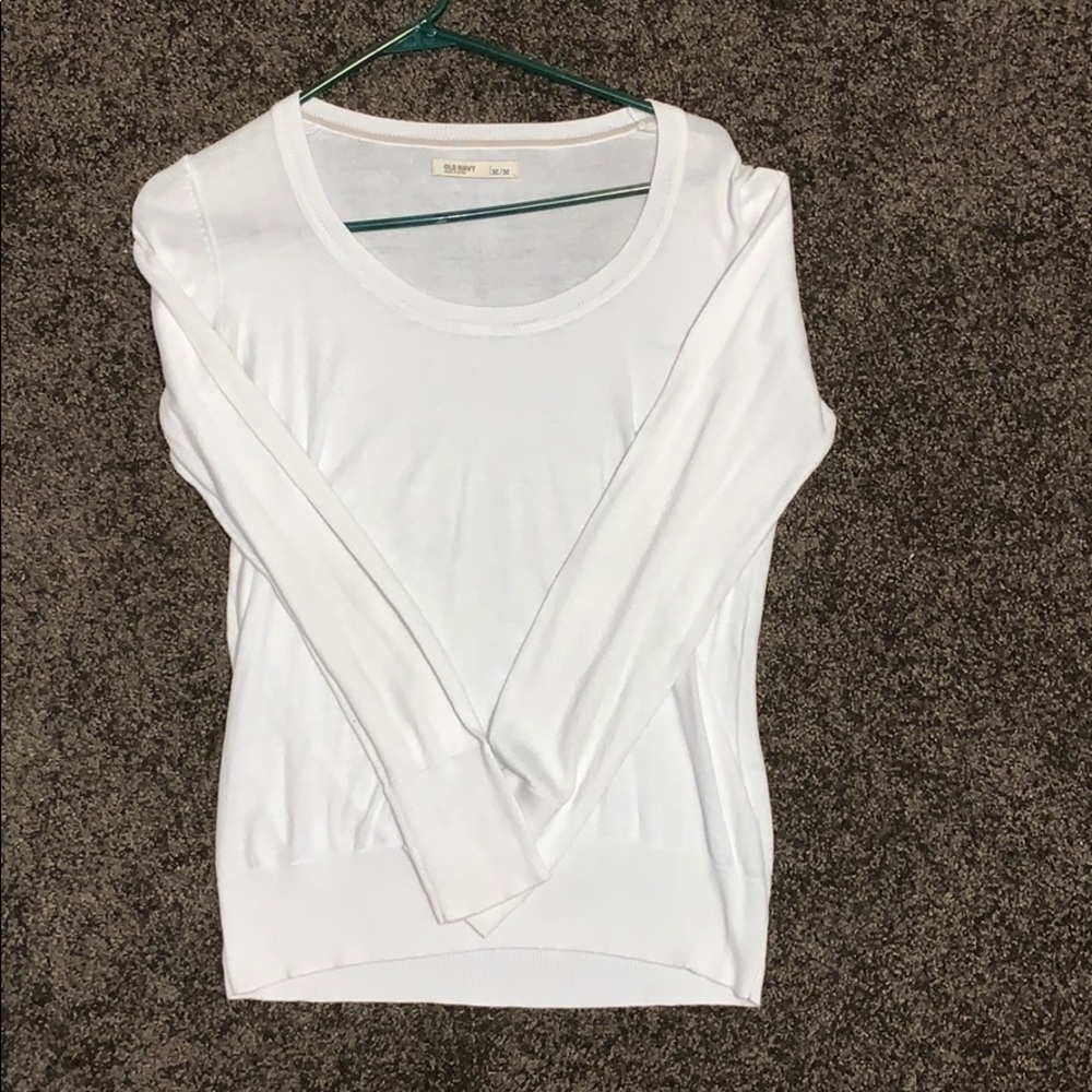 Plain White Long Sleeve